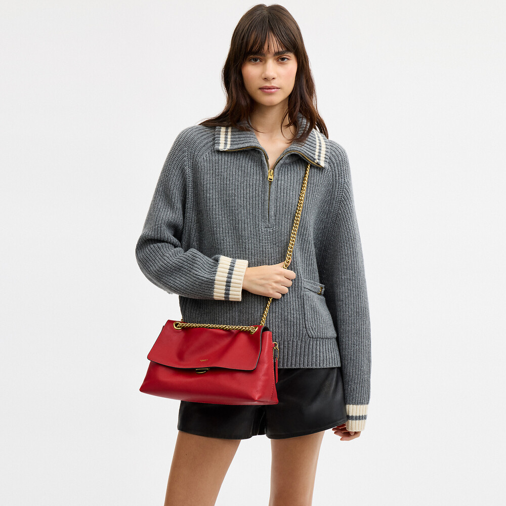 Coach Chelsea Shoulder Bag 30 With Chain